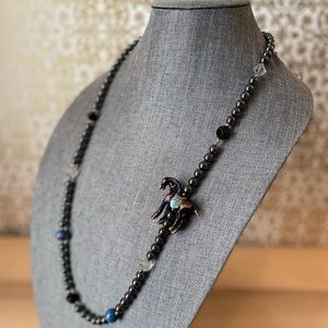 Distinctive and Playful Hematite Necklace